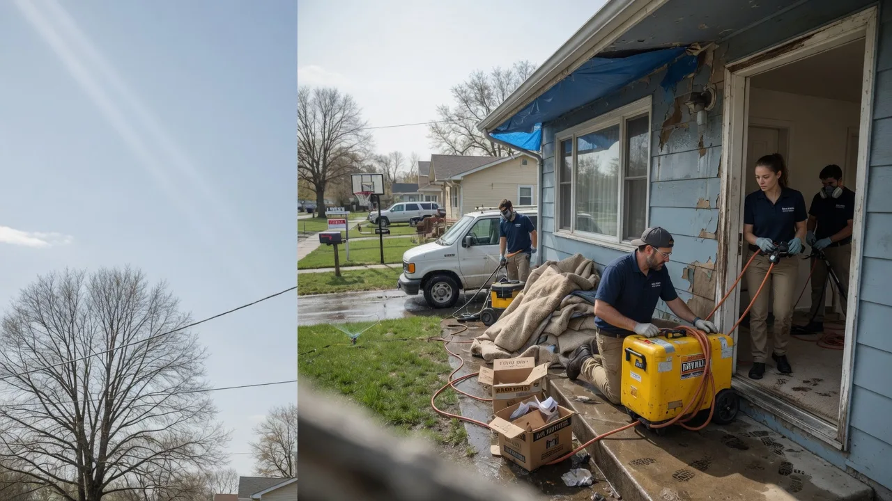 Basement Flood Cleanup in Perry, MO near me